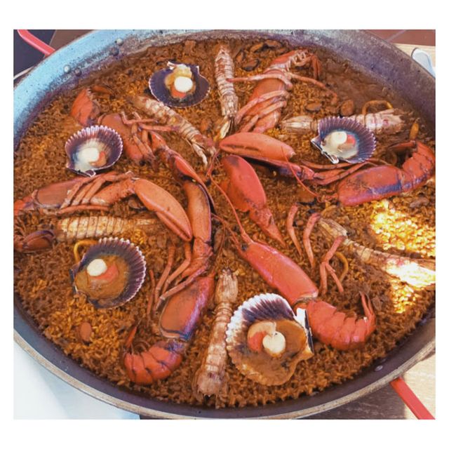 SOS comida para llevar Paella de marisco