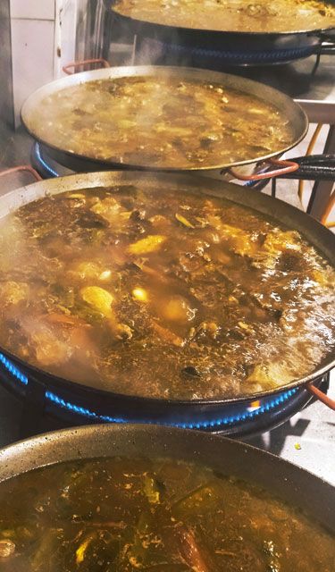 SOS comida para llevar Paellas varias de marisco