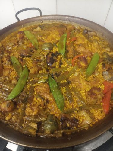 SOS comida para llevar Paella