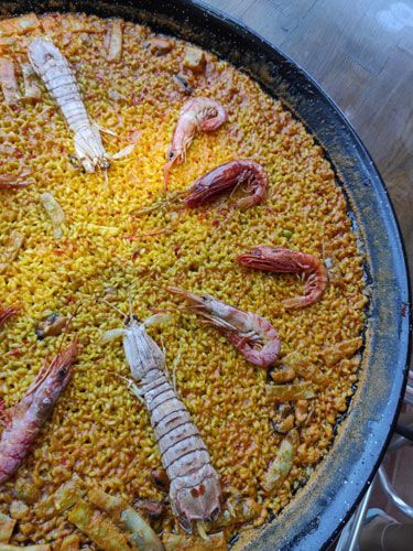 SOS comida para llevar Paella