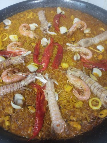 SOS comida para llevar Paella