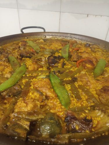 SOS comida para llevar Paella