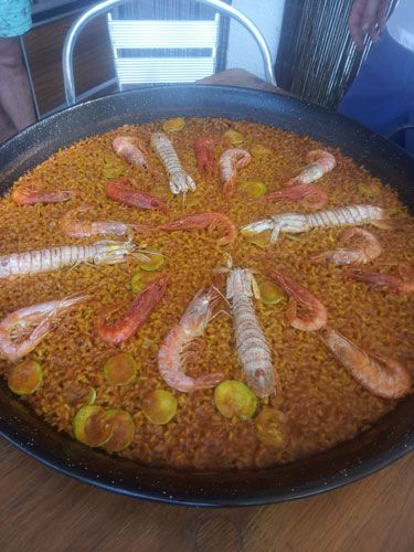 SOS comida para llevar Paella de marisco