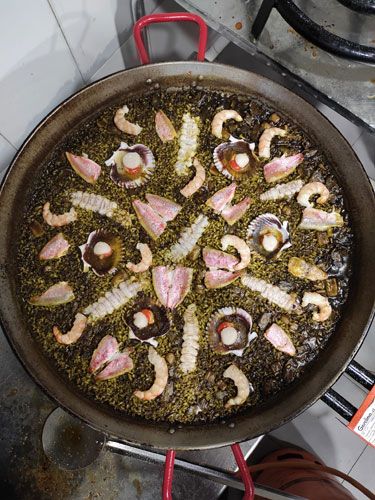 SOS comida para llevar Paella