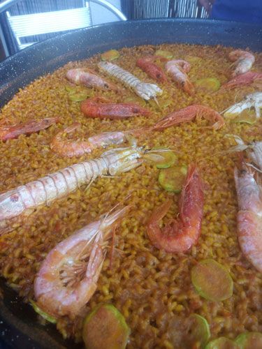 SOS comida para llevar Paella de marisco